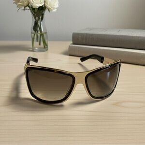 Authentic Gucci GG 2754/S Oversized Sunglasses - Gold & Tortoise